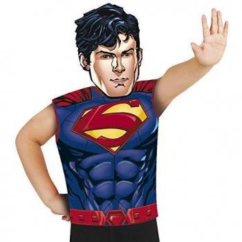 Camiseta + máscara Superman, Rubie's, talla única