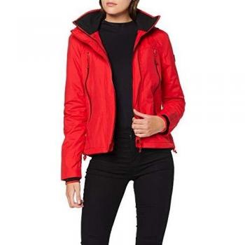 Superdry Velocity Arctic Windcheater Chaqueta para Mujer, Rojo (Burnt Red Am5), XXS