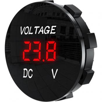 Voltmètre LED pour Voiture et Moto