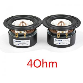 AIYIMA, altavoces de graves Hifi de rango completo, 3 pulgadas, 15W