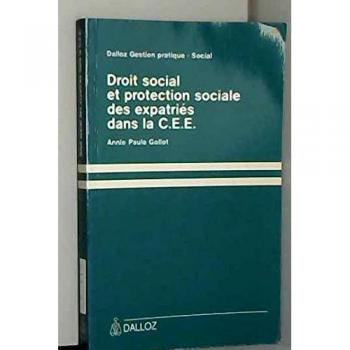 Gollot Droit Social Et Protection Sociale Des Expatriés Dans La Cee