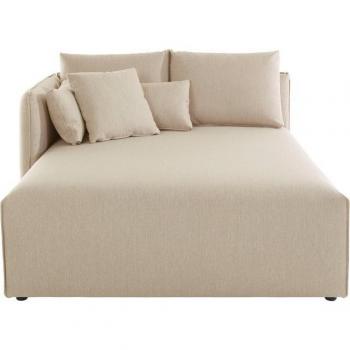 Nöre Ottomane von ANDAS, beige, für kreative Zusammenstellungen
