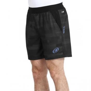 Pantaloni Corti Padel Uomo Bullpadel Tupi Nero