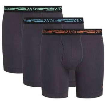 NIKE Underwear Boxer »BOXER BRIEF 3PK«, (Packung, 3 St., 3er-Pack), mit Logo-Elastikbund
