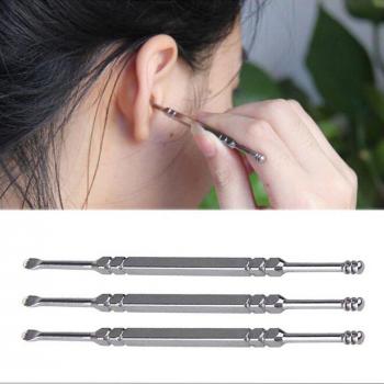3 Pcs Ear Wax Curette Set