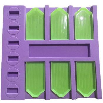 Panneau à 6 trous pour la création de diamant et mosaïque