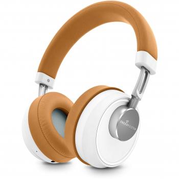 Energy Sistem BT Smart 6 Auriculares Inalámbricos con Tecnología de Asistente de Voz, Color Blanco/Beige