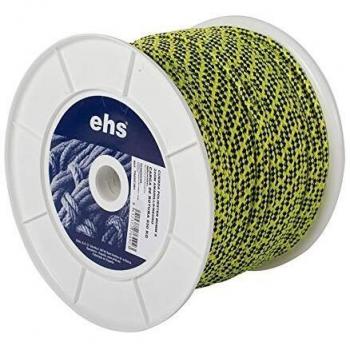 CUERDA POLIESTER 8MM 100M AMARILLO NEGRO