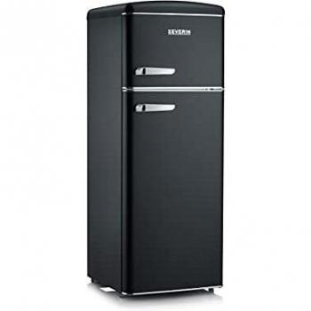 Frigorifero Doppia Porta Retro Vintage Severin RKG8932 206 L Classe E Nero