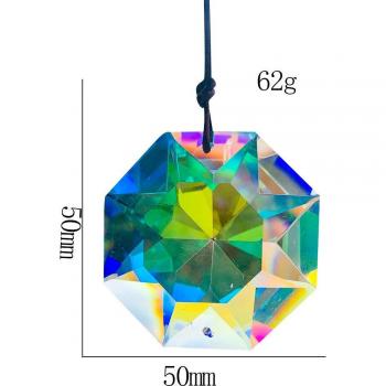 Pendentif de mariage en cristal multifacettes