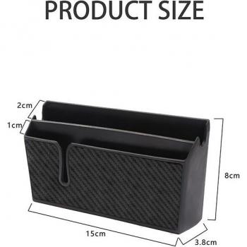 Car Seat Organizer with Phone Charger and Mesh Bag