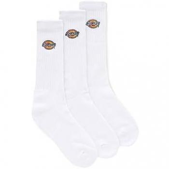 Dickies Men's White Valley Grove Socks