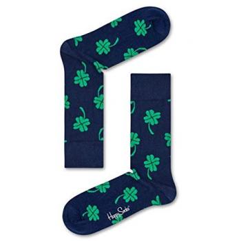 Glückssocken Big Luck – Navy Crew Socken für Damen (Größe 36-40)