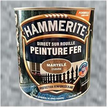 Hammerite Fer Martelé 2,5L Argent