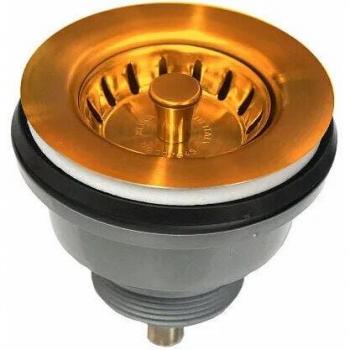 Cestello scarico lavello grigio D.86 60 mm Gold 24 Luminoso