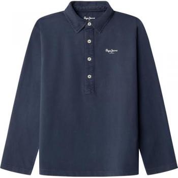 Polo Casual Infantil Samuel en Color Marino Pepe Jeans