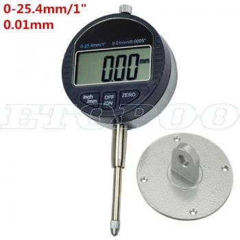 Precision Digital Micrometer 0-12.7mm/0-25.4mm 0.001mm Indicator