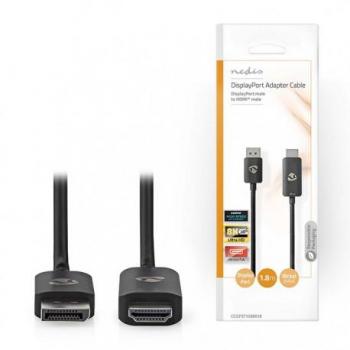Cavo Adattatore DisplayPort Maschio a HDMI Maschio 8K 30Hz