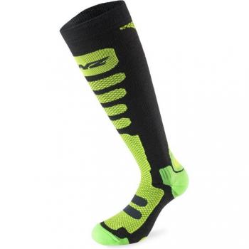 Lenz Free Tour 1.0 Socken Schwarz/Gelb für Herren (Größe 39-41)