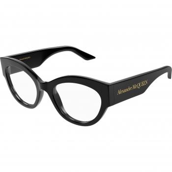 Alexander McQueen Cat Eye Acetato Nero