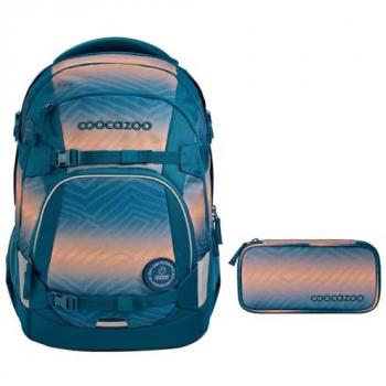 Schulrucksack Coocazoo MATE Pacific Tribes – 2‑teiliger Rucksack für Schulalltag