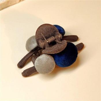6cm Pompom Ball Hair Clip for Braid Styling