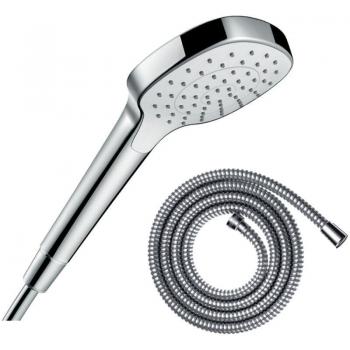 Rociador de ducha Hansgrohe Croma Select e EcoSmart + Manguera Metaflex 1,25 m