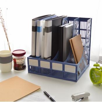 4-Compartment Mesh Document Holder