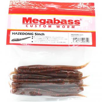 Hazedong 5 Souple Megabass Ébimiso Rouge Flake
