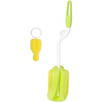 Brosse à Sucette et Biberon 2 en 1