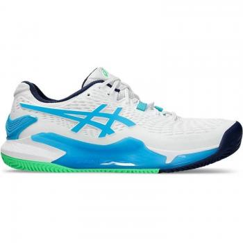 Zapatillas de Tenis Asics Gel-Resolution 9 Clay Hombre Color Blanco