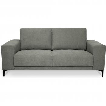 Xander Sofa 2-Sitzer, Breite 164 cm, Soft-Touch Chenille, schwarz