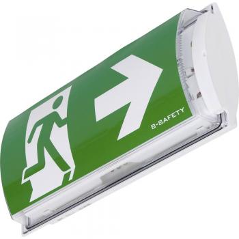 B-SAFETY BR561030 Wall Surface-Mount Exit Light