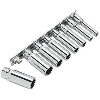 Clarke 8-Piece Multi Fit 1/4 Socket Kit