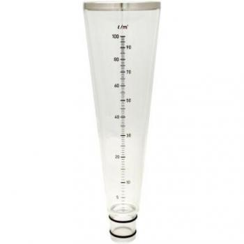 Blomus Feldregenmesser‑Ausrüstung: Acrylaufsatz 88093 + Campo 65251