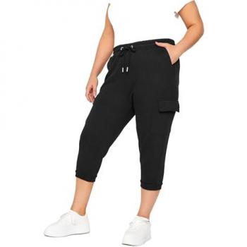 Black Jogger Shorts