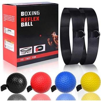 OOTO Upgraded Boxing Reflex Ball (Yellow)