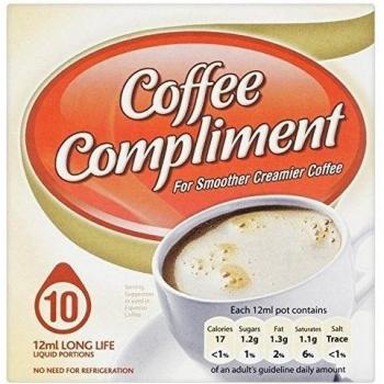 Compliment Longlife Blanqueador de Café 10 x 12ml