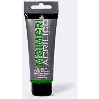 Colore acrilico satinato 75 ml Verde brillante chiaro Maimeri