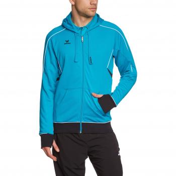 Erima Goldmedaille Sweatshirt mit Kapuze – türkische Farbe, XL (Mannschaftsgröße 8)