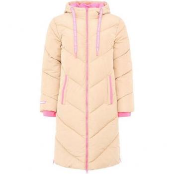 Zwillingsherz Steppjacke Good Vibes Only mit Kapuze und Taschen