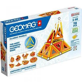 Geomag Panneaux de Construction Recyclés 78 pièces