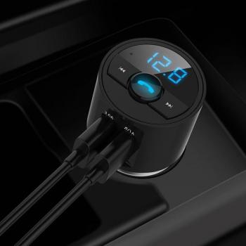 BT28 Coche: Reproductor FM Bluetooth con Carga USB