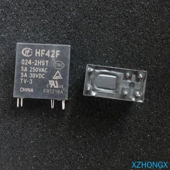 Relais HF42F 024‑2HH 24 V DC – Module DIP6