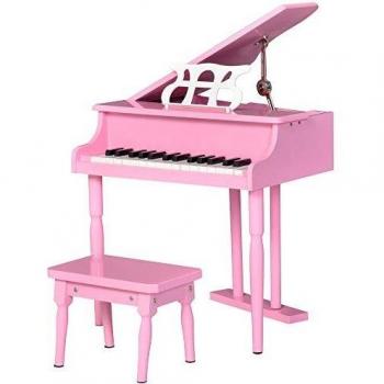Instrumento Musical Infantil HOMCOM Piano de Cola