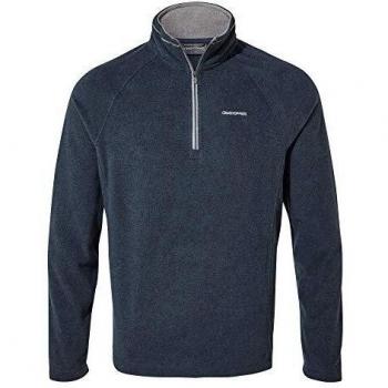 Craghoppers Corey Herren Fleecejacke Halbzip in Marineblau, 3XL