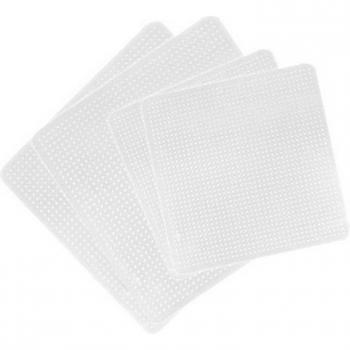 4Pcs Food Fresh Keeping Silicone Wraps