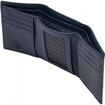 Brieftasche Nuvola Nappa‑Leather – Oscar (Blau)