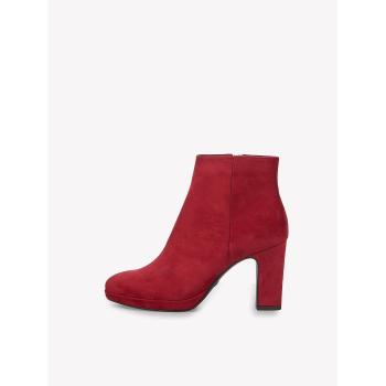 Bottine Glamour Rouge