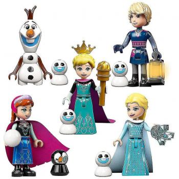 Figurines d'Action Miniatures Elsa et Anna